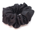 Jebwabna Scrunchie Medium Czarna