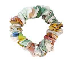 Jebwabna Scrunchie Mini Liście