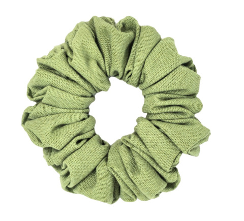 Gumka Lniana Medium Pistacjowa
