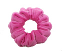 Welurowa Scrunchie Różowa Welurowa Scrunchie Różowa